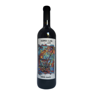 Een foto van een fles "Andrea Cuvée 2019" van wijnmakeres Dobrá Vinice.