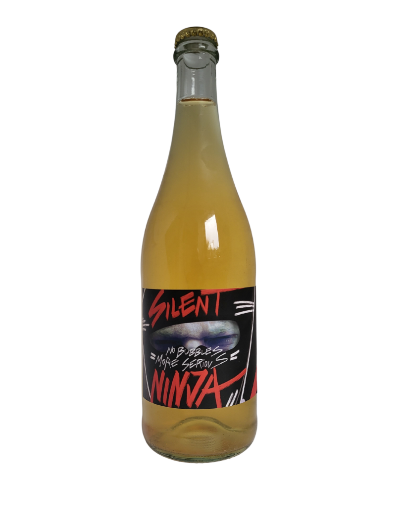 Foto van een fles Joyda Cider, Silent Ninja